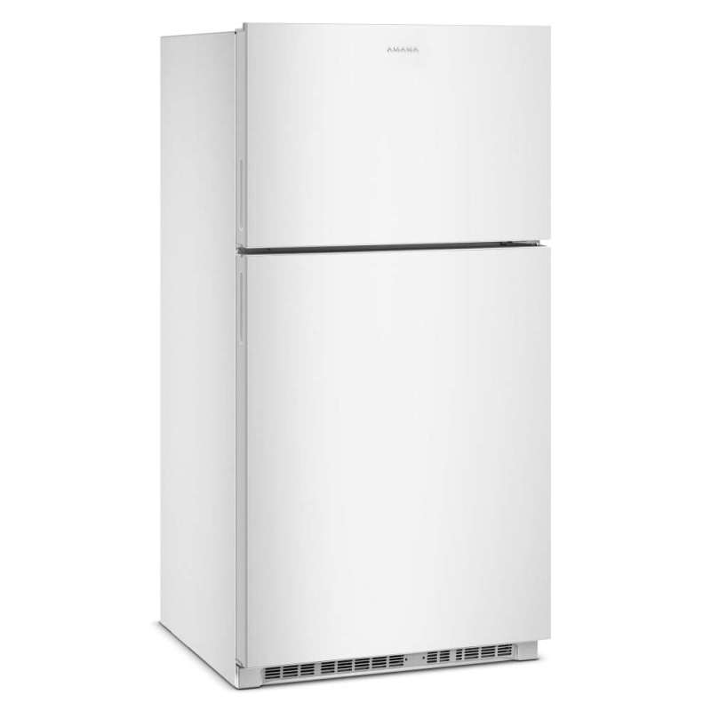 33" Amana 21 Cu. Ft. Wide Top-Freezer Refrigerator With Dual Crisper Drawers - ARTX2021TW