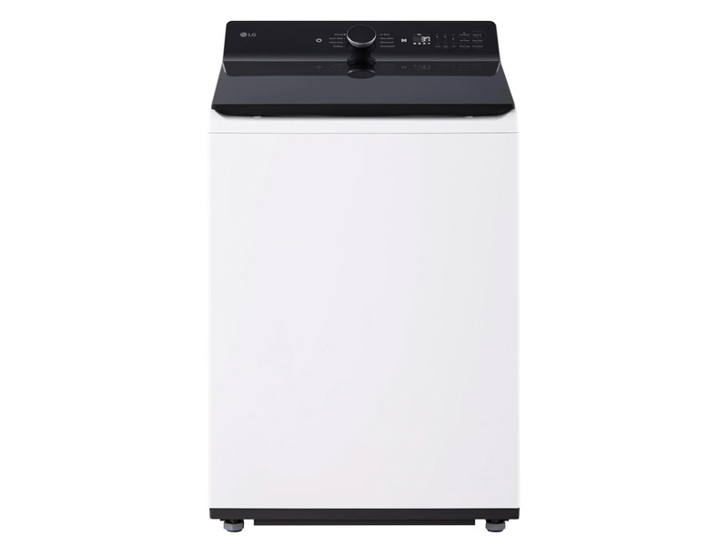 27" LG Top Load Washer and Electric Dryer - WT8405CW-DLE8400WE