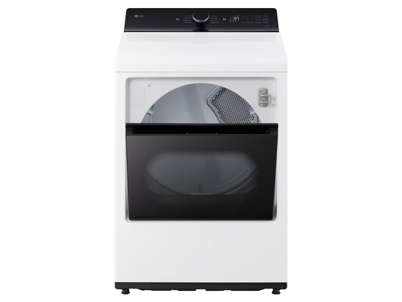 27" LG Top Load Washer and Electric Dryer - WT8405CW-DLE8400WE
