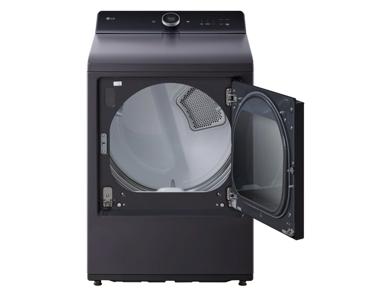 27" LG Top Load Washer and Large Capacity Dryer - WT8600CB-DLEX8600BE