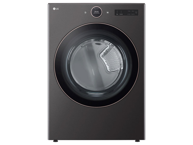 27" LG 5.8 Cu.Ft. Front Load Washer and 7.4 Cu. Ft. TurboSteam AI Dryer - WM6500HBA-DLEX6500B