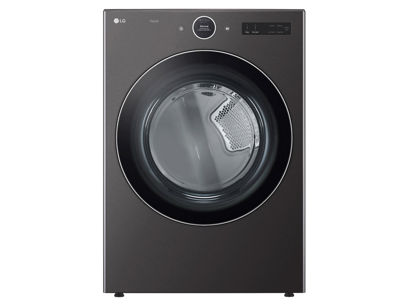 27" LG 5.0 Cu. Ft. Mega Capacity Smart Front Load Washer and 7.4 Cu. Ft. Ultra Large Capacity Smart TurboSteam Front Load Dryer - WM6700HBA-DLEX6700B