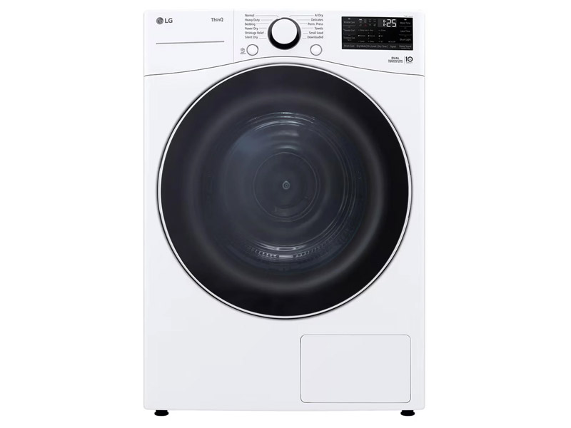 27" LG 5.2 cu. ft Front Load Smart Washer and 7.8 Cu. Ft. Dryer - WM3600HWA-DLHC3602W