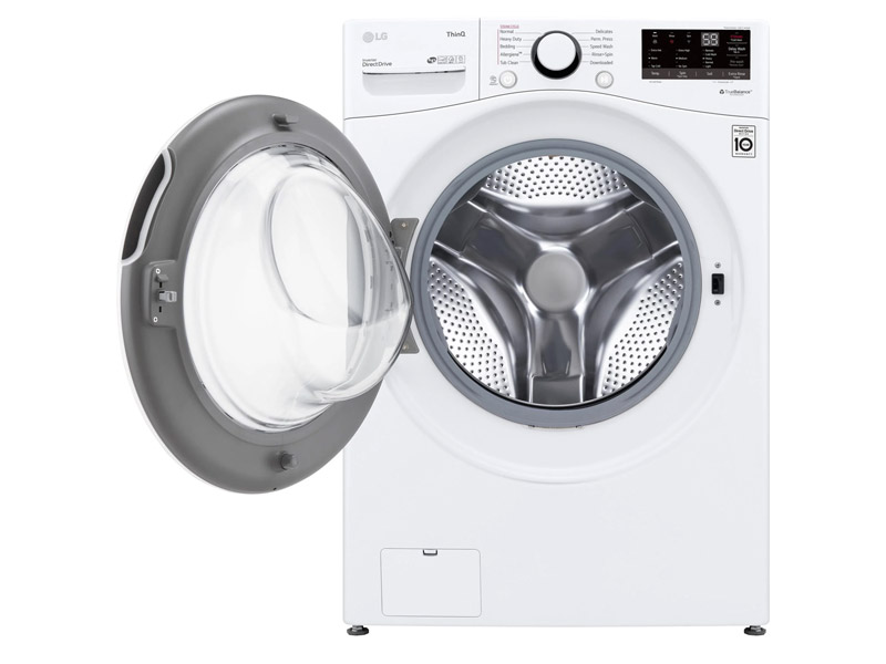 27" LG 5.2 cu. ft Front Load Smart Washer and 7.8 Cu. Ft. Dryer - WM3600HWA-DLHC3602W