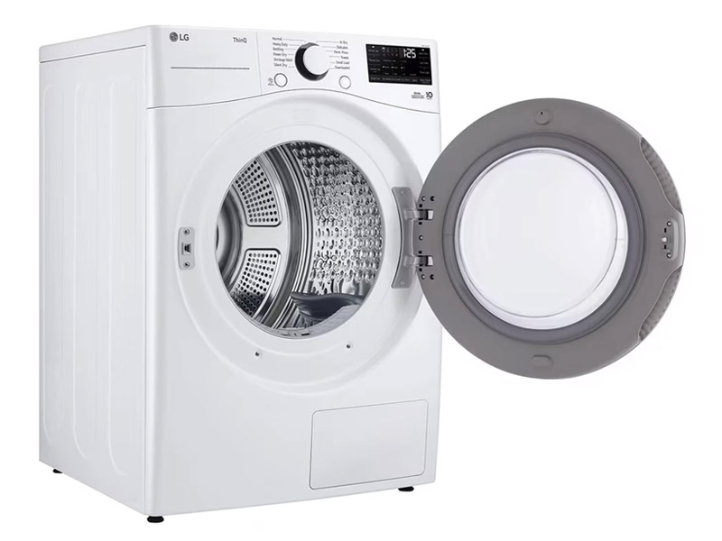27" LG 5.2 cu. ft Front Load Smart Washer and 7.8 Cu. Ft. Dryer - WM3600HWA-DLHC3602W