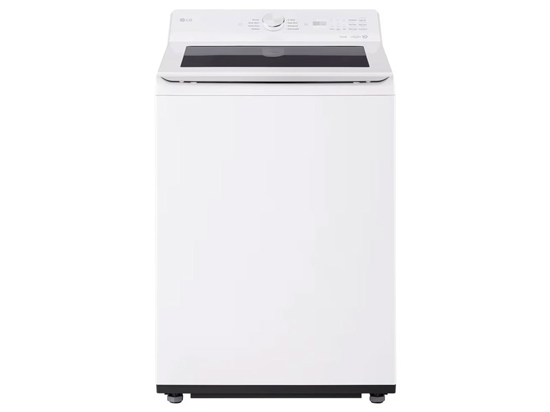 27" LG 5.8 Cu. Ft. Top Load Washer and 7.3 Cu. Ft. Front Load Dryer - WT8200CW-DLE8200W