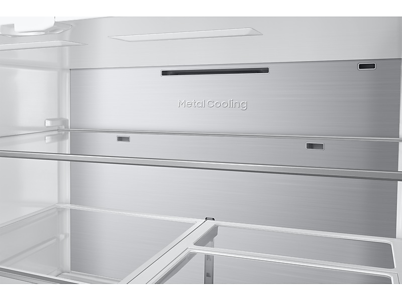 36" Samsung 29 Cu. Ft. Bespoke AI 4-Door French Door Refrigerator - RF70F29MERAA
