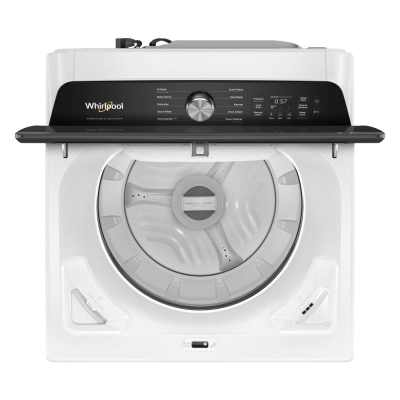 27" Whirlpool 6.1 Cu. Ft. IEC Smart Top Load Washer with the Removable Agitator - WTW8507TW