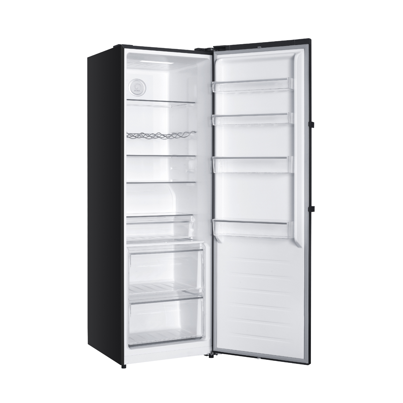 24" Marathon 12.4 Cu. Ft. Frost Free All-Refrigerator in Black Steel - MARFF124BLS