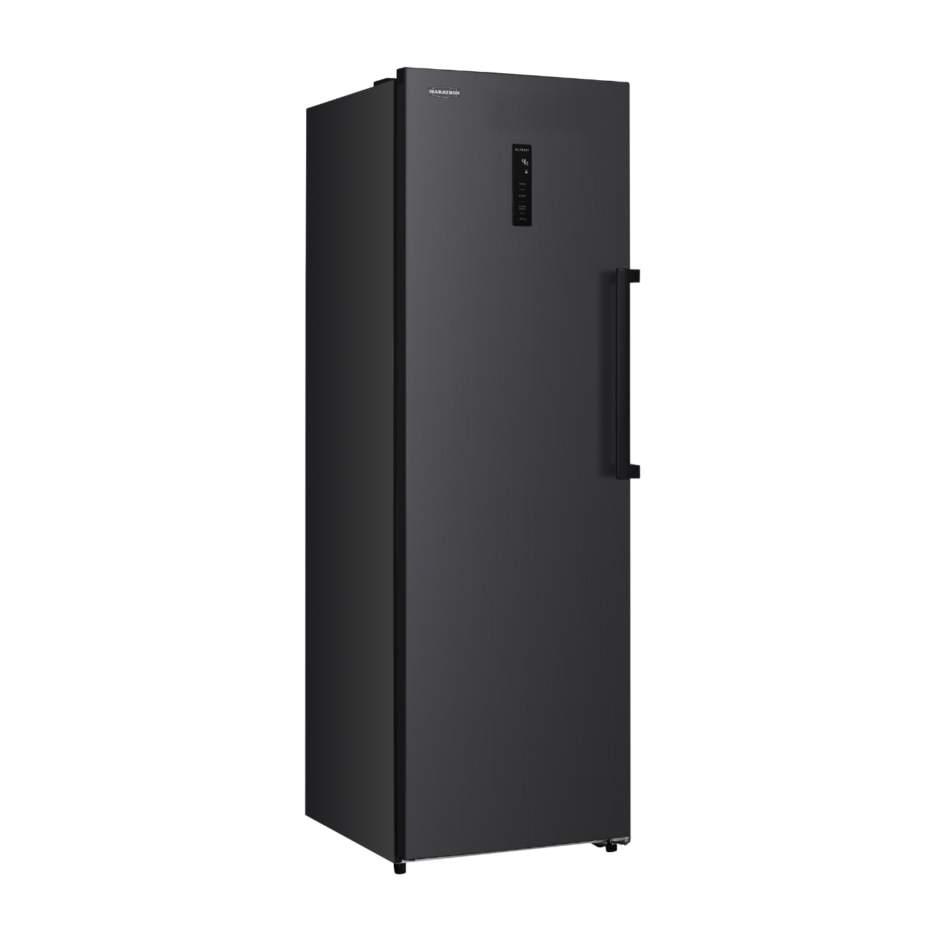 24" Marathon 9.7 Cu. Ft. Upright Freezer in Black Steel - MUFF97BLS