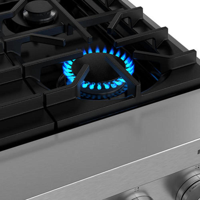 30" KitchenAid 4-Burner Gas Commercial-Style Rangetop - KCGK930TSS