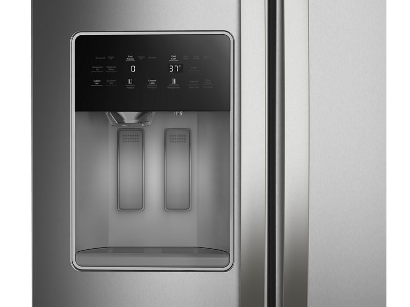 36" Whirlpool 28 Cu. Ft. Wide Side-by-Side Refrigerator - WRSF5836RZ