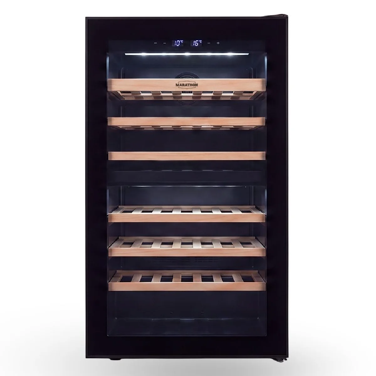 Marathon 4.6 Cu. Ft. Freestanding Dual Zone Wine Cooler - MFSWC130-DBL