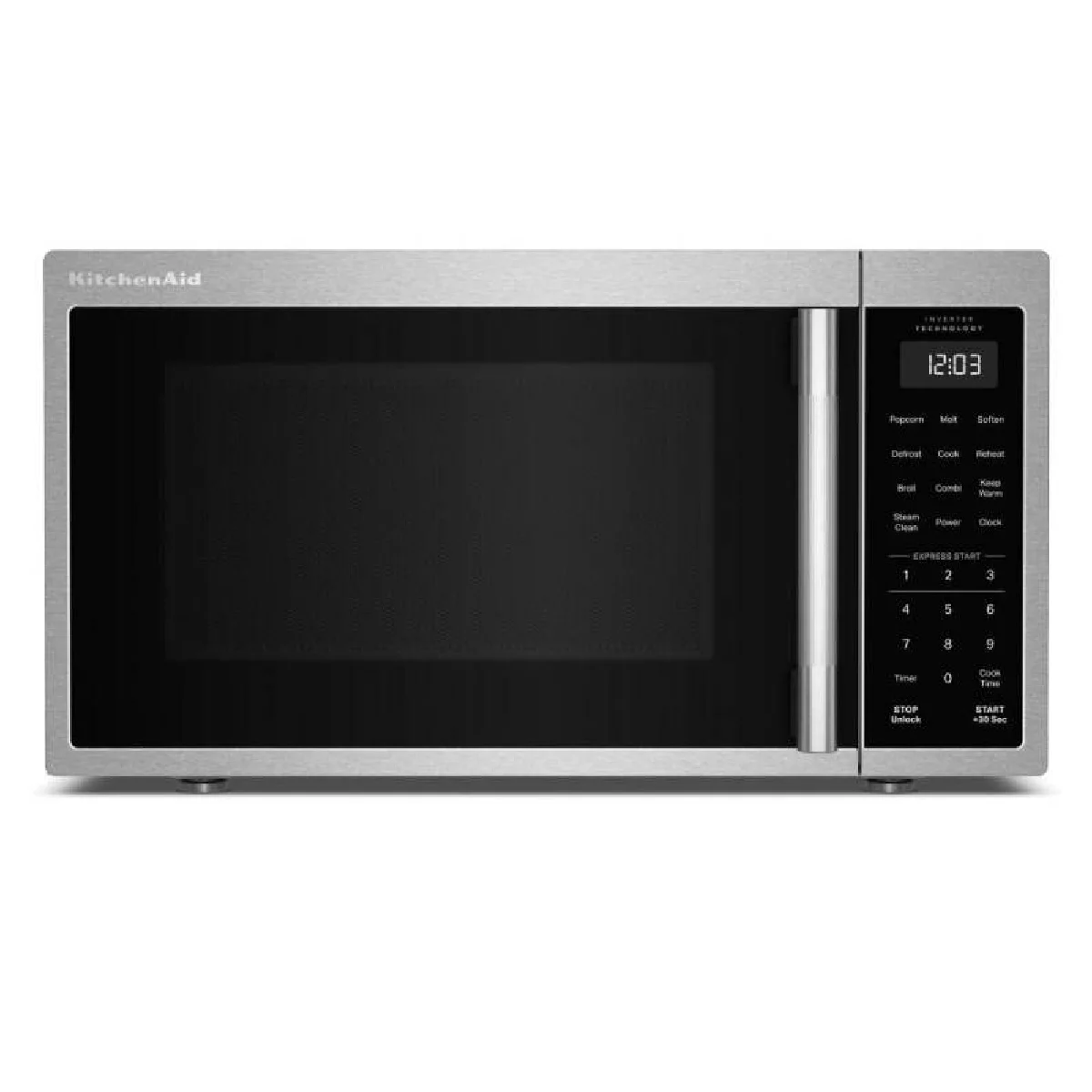 22" KitchenAid 1.2 Cu. Ft. Countertop Microwave with Inverter Technology - YKMCS3020TPS