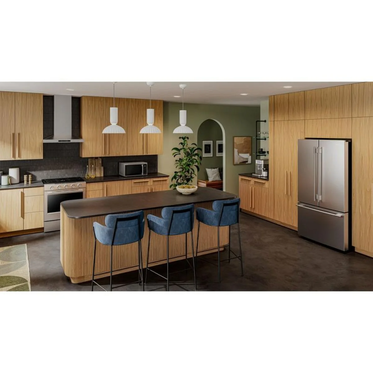 22" KitchenAid 1.2 Cu. Ft. Countertop Microwave with Inverter Technology - YKMCS3020TPS