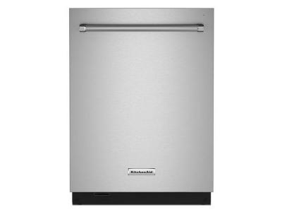 24" KitchenAid 44 dBA Dishwasher in PrintShield Finish with FreeFlex Third Rack - KDTM604KPS